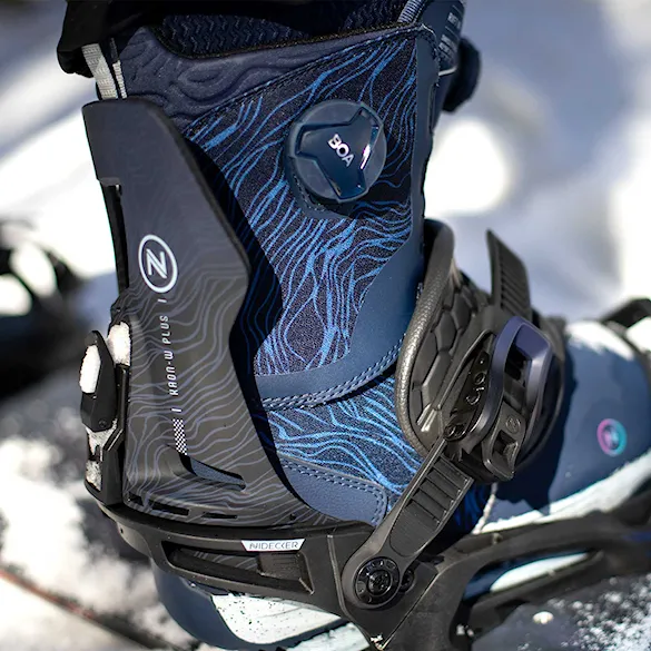 Viazanie na snowboard Nidecker Kaon-W Plus black 2024 - 5