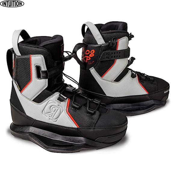 Vázání na wakeboard Ronix Atmos EXP black/dove/red 2023 - 1