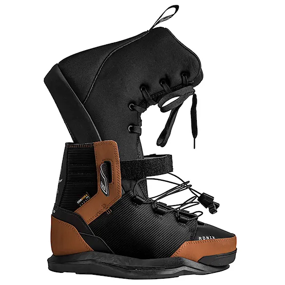 Vázání na wakeboard Ronix Diplomat EXP black/gum rubber 2025 - 5