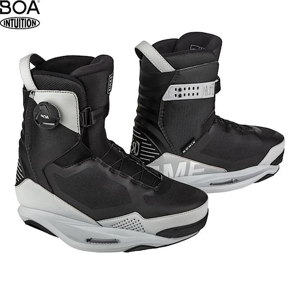 Wakeboard Binding Ronix Supreme BOA dove grey/black 2025 - 1