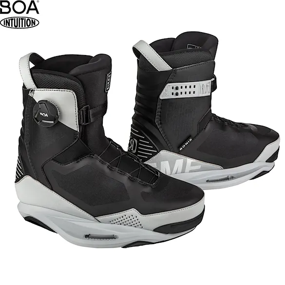 Vázání na wakeboard Ronix Supreme BOA dove grey/black 2025 - 1