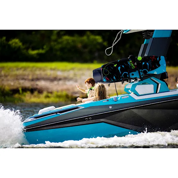 Vázání na wakeboard Ronix Vision Boys black/blue 2026 - 7