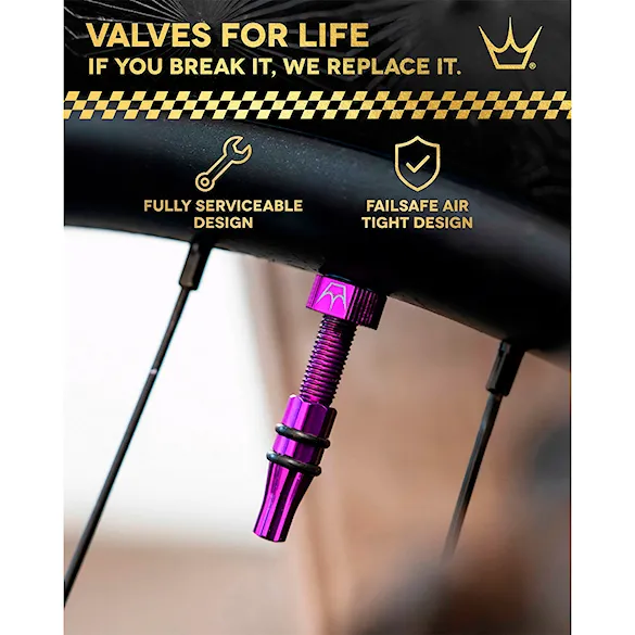 Ventilky Peaty's Holeshot Fast Flow 60Mm black - 12