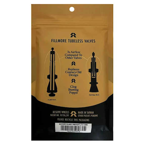 Wentyle Reserve Fillmore Valves 50 mm black - 4