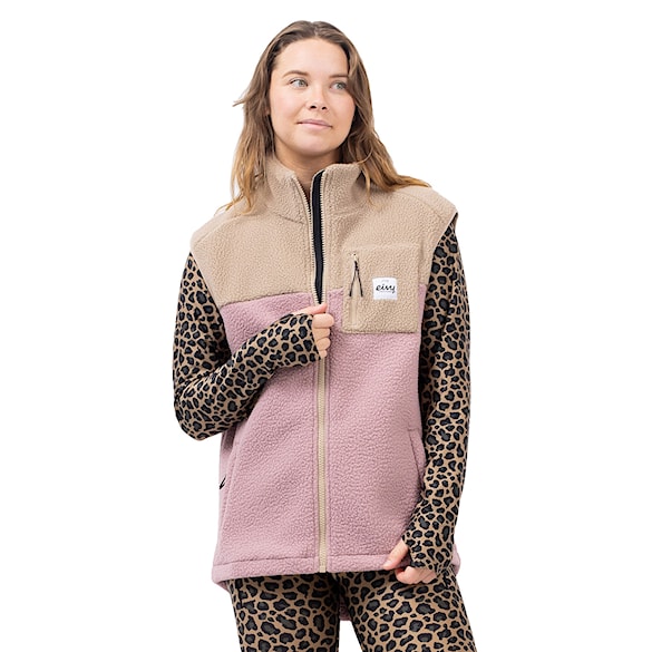 Vest Eivy Lumberjackie Sherpa Vest sand/faded woodrose 2026 - 1
