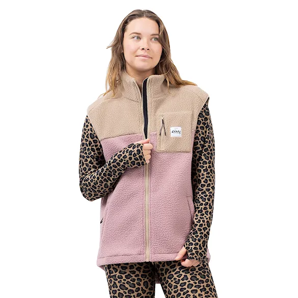Kamizelka Eivy Lumberjackie Sherpa Vest sand/faded woodrose 2026 - 1