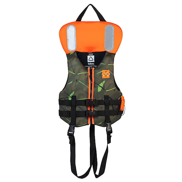 Vesta na wakeboard Follow Child Pop Iso jungle camo 2022 - 1