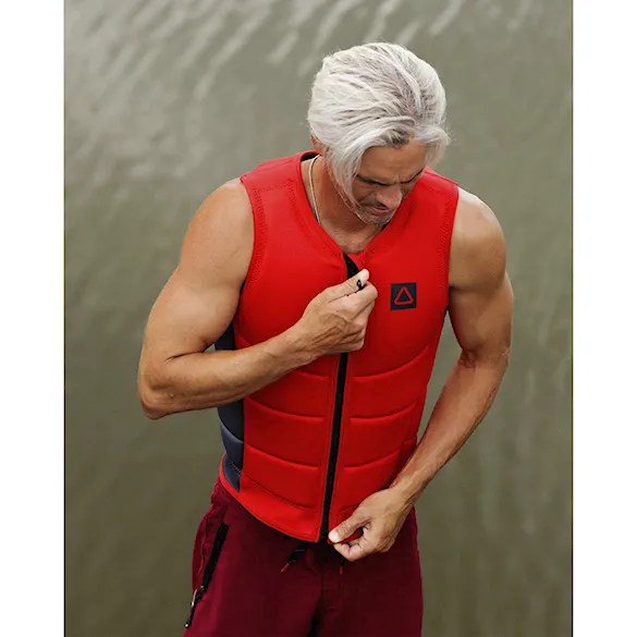 Vesta na wakeboard Follow Corp Impact Vest red/grey 2026 - 4