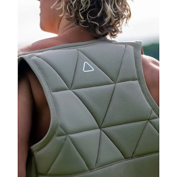 Kamizelka wakeboardowa Follow Love Nor Money Impact khaki 2026 - 4
