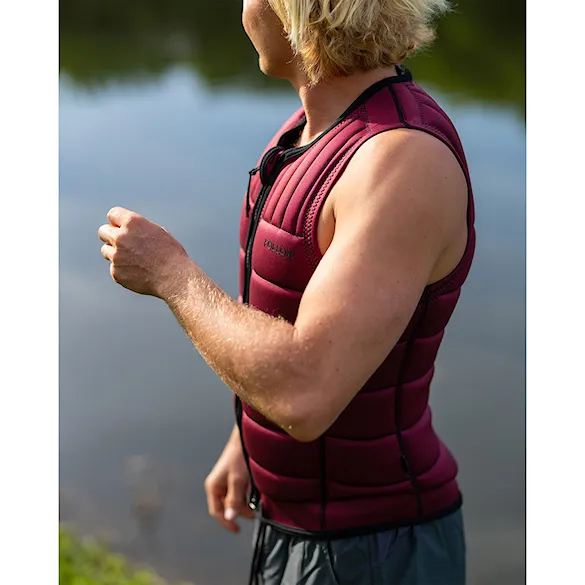 Kamizelka wakeboardowa Follow Total Impact maroon 2026 - 6