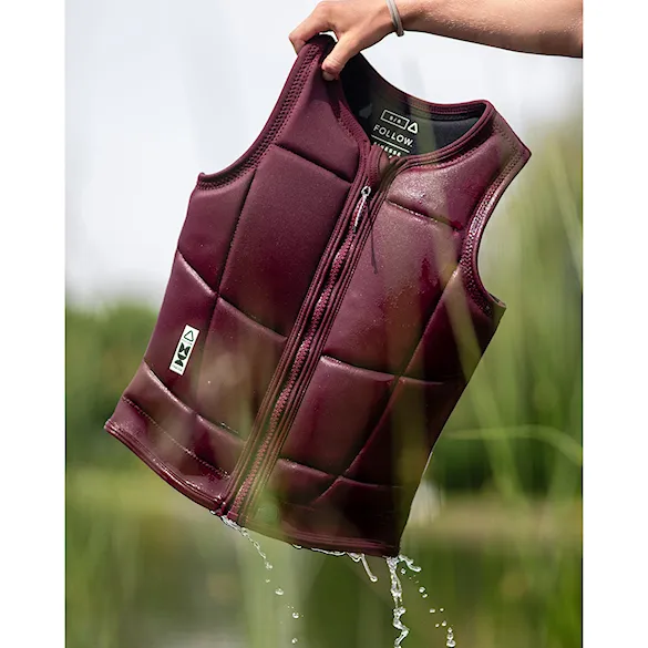 Wakeboard Vest Follow Wms Finesse Impact maroon 2026 - 8