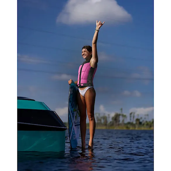 Vesta na wakeboard Follow Wms Harmony Impact black/pink 2026 - 3