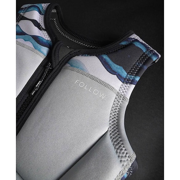 Kamizelka wakeboardowa Follow Wms Harmony Impact grey river 2026 - 9