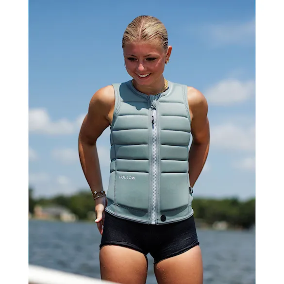 Wakeboard Vest Follow Wms Total Impact silver 2026 - 7