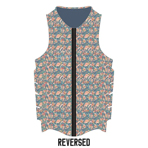 Vesta na wakeboard O'Neill Wms Slasher Comp Vest copen blue/painted tropics 2025 - 3