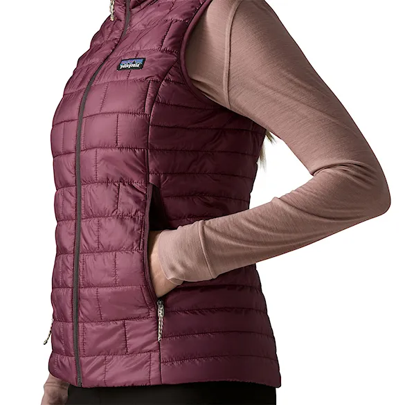 Kamizelka Patagonia W's Nano Puff Vest berry fig 2027 - 8