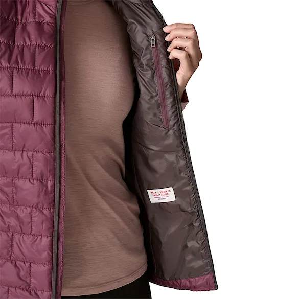 Kamizelka Patagonia W's Nano Puff Vest berry fig 2027 - 9