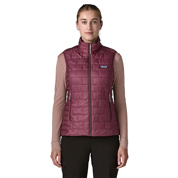 Kamizelka Patagonia W's Nano Puff Vest berry fig 2027 - 1