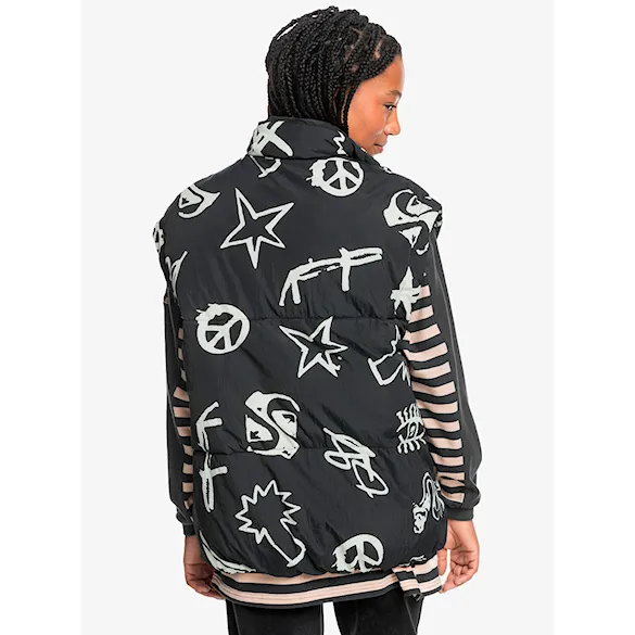 Vesta Quiksilver Uni SL Puff Jacket tarmac fun zone 2025 - 2