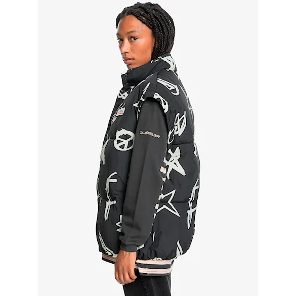 Vesta Quiksilver Uni SL Puff Jacket tarmac fun zone 2025 - 3