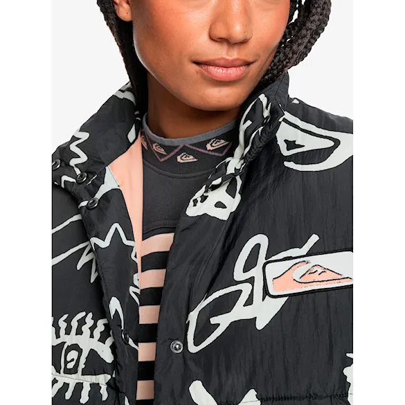 Vesta Quiksilver Uni SL Puff Jacket tarmac fun zone 2025 - 4