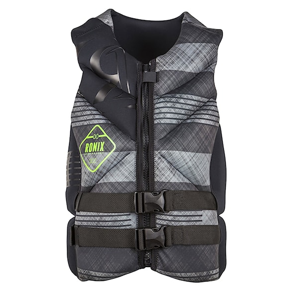 Vesta na wakeboard Ronix Forester Capella black/grey plaid 2016 - 1