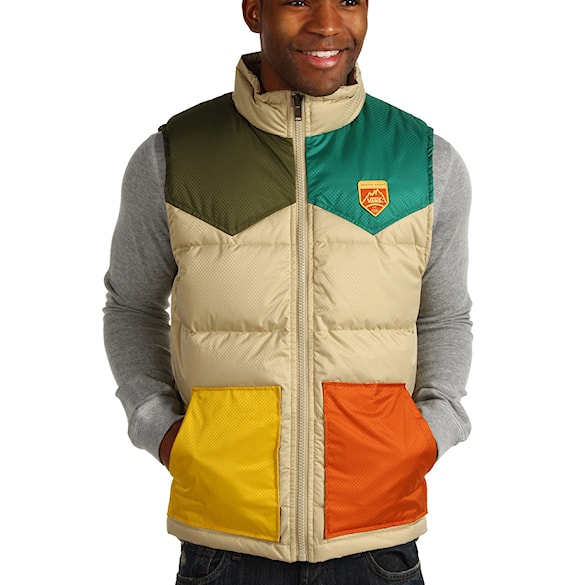Vesta Vans Bridger Vest beach sand multi 2012 - 1