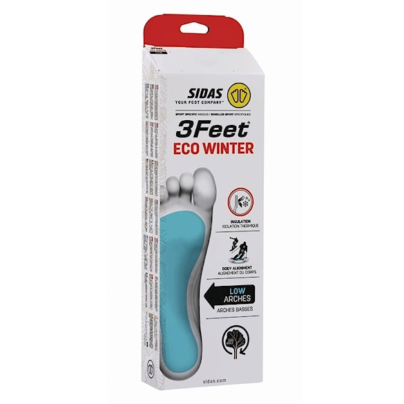 Vložky do topánok Sidas 3Feet Eco Winter Low - 6