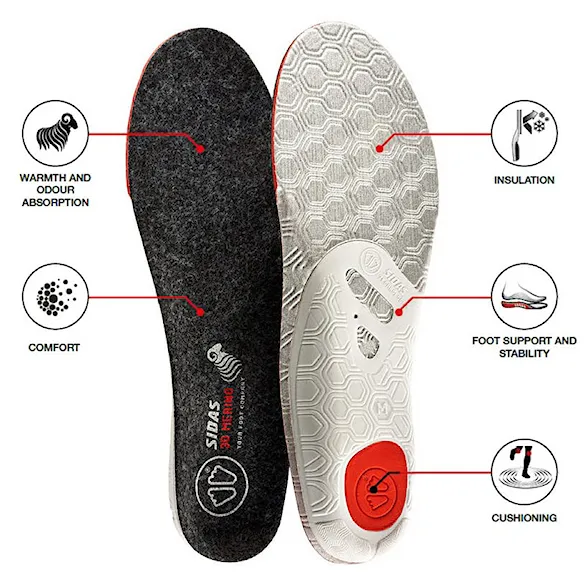 Insoles Sidas Winter 3D Merino - 3