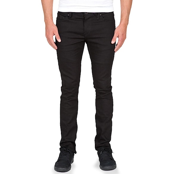 Kalhoty Volcom 2X4 Denim black on black 2015 - 1