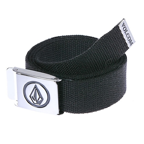 Opasek Volcom Circle Stone Web black - 1