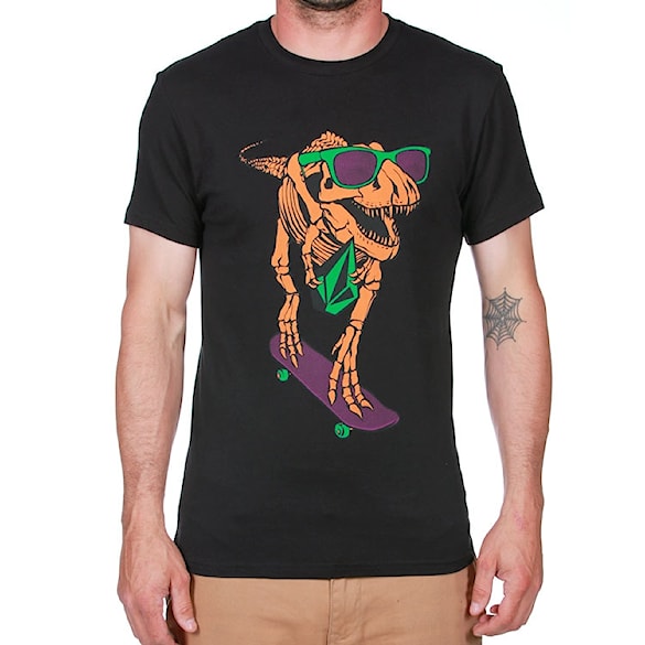 Tričko Volcom Crazy Dino V.co black - 1