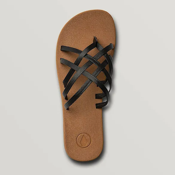 Žabky Volcom E-Cliner Multi Strap black 2020 - 3