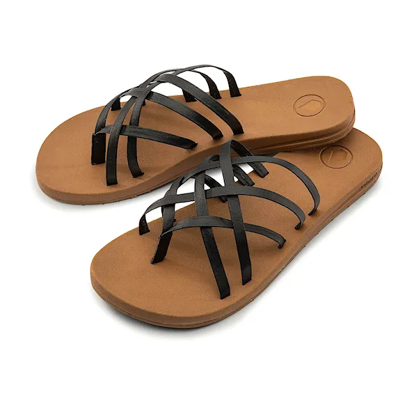 Žabky Volcom E-Cliner Multi Strap black 2020 - 1