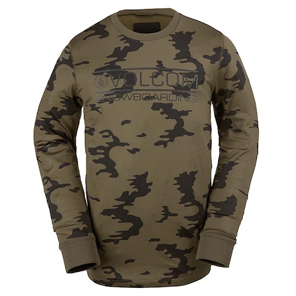 Overal Volcom First Layer Crew olive 2016 - 1