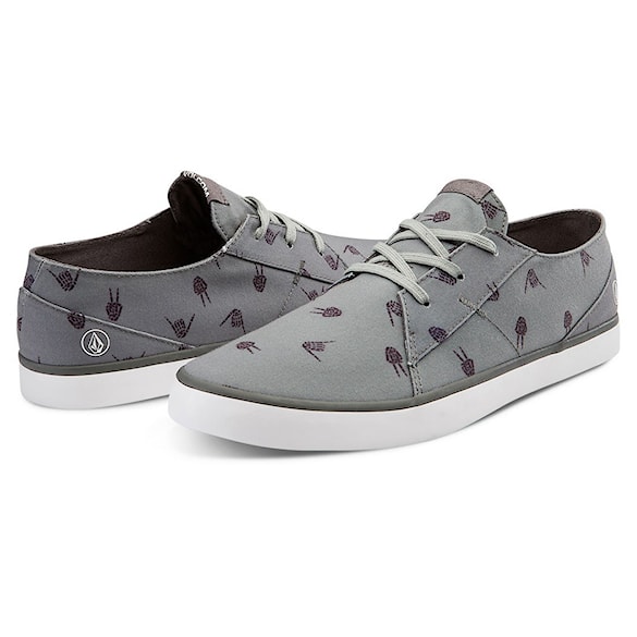 Tenisky Volcom Lo Fi worn heather grey 2016 - 1