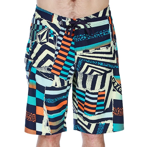 Plavky Volcom Maguro Print yellow 2012 - 1