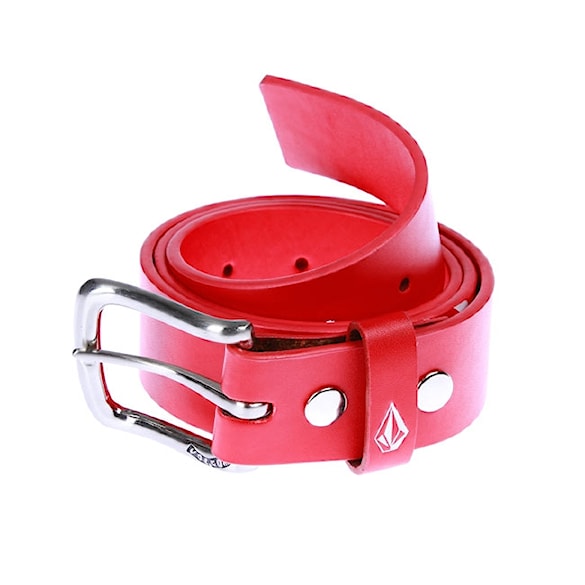 Opasek Volcom New Pulse Pu drip red 2012 - 1