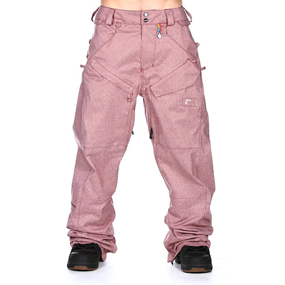 Kalhoty na snowboard Volcom Oxide maroon 2013 - 1