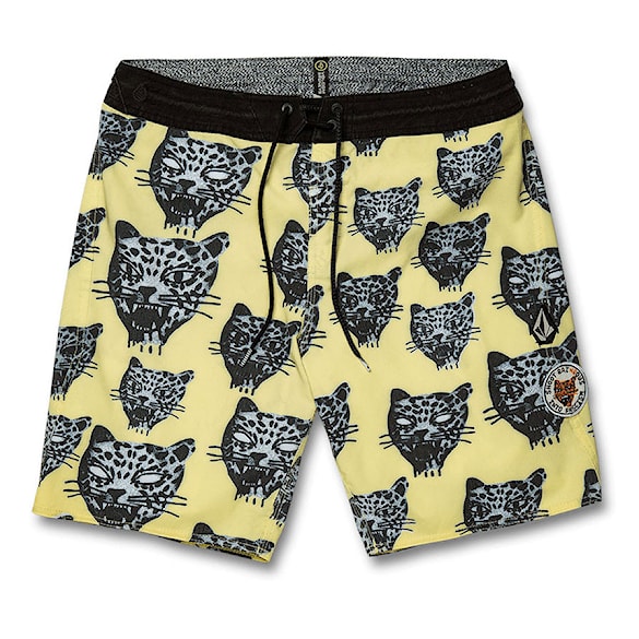 Plavky Volcom Ozzie Stoney 19 lime 2019 - 1