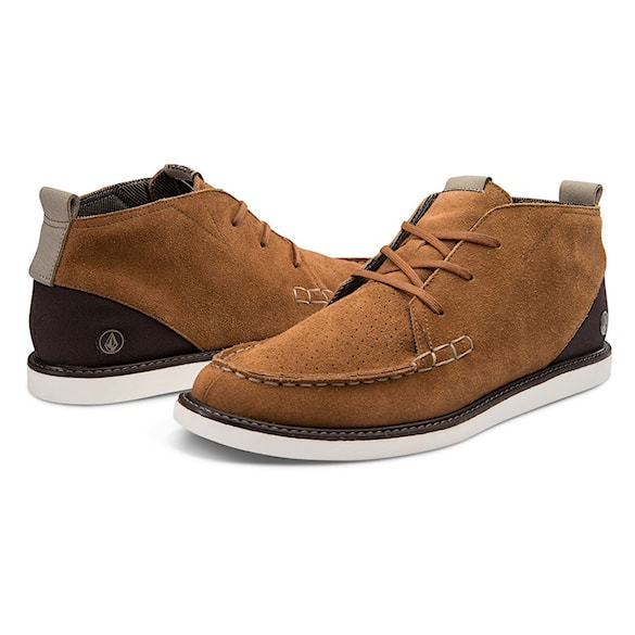 Tenisky Volcom Salton mocha 2016 - 1