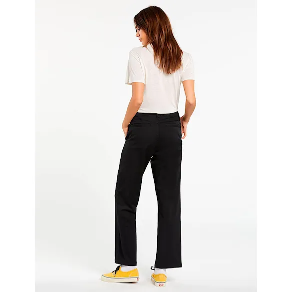 Kalhoty Volcom Wms Frochickie Boyfriend black 2021 - 3