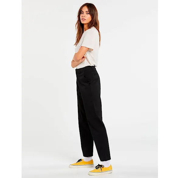 Kalhoty Volcom Wms Frochickie Boyfriend black 2021 - 4