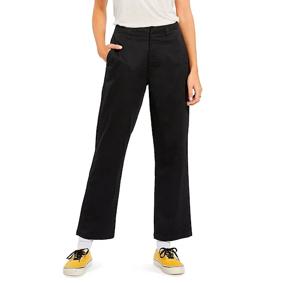 Kalhoty Volcom Wms Frochickie Boyfriend black 2021 - 1