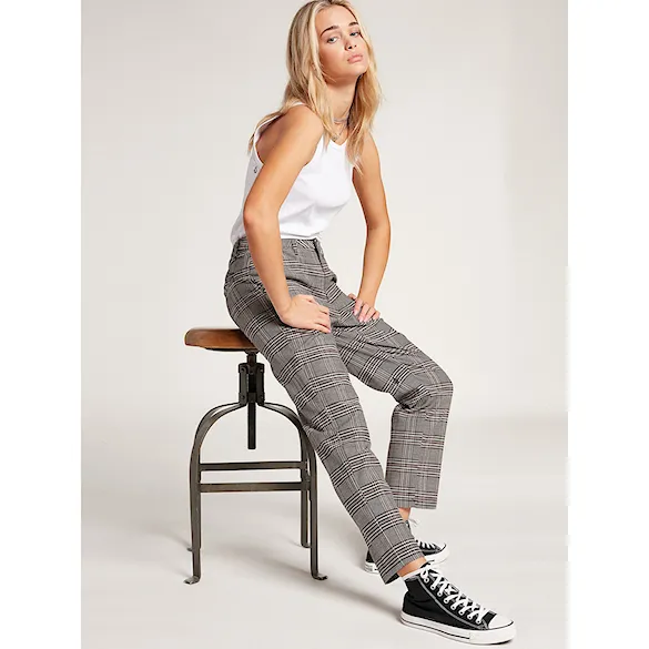Kalhoty Volcom Wms Frochickie Highrise auburn 2021 - 3