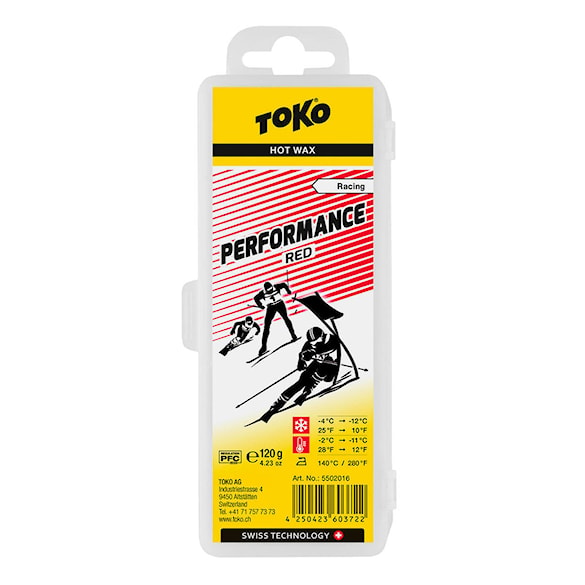 Wax Toko Performance 120 g red - 1
