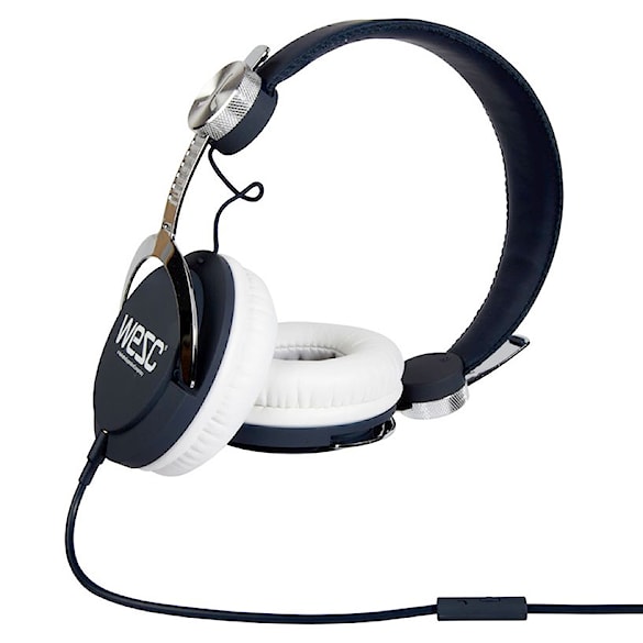 Sluchátka WeSC Bass blue/white - 1