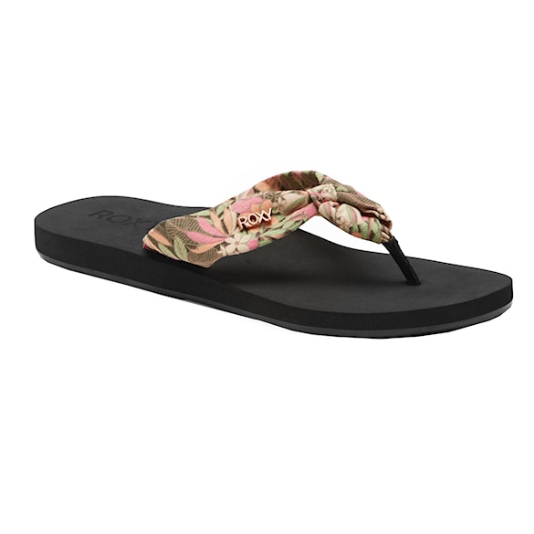 Flip-flops Roxy Paia V black/pink/soft lime 2024 - 2