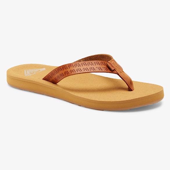 Japonki Roxy Porto Motif tan 2025 - 4