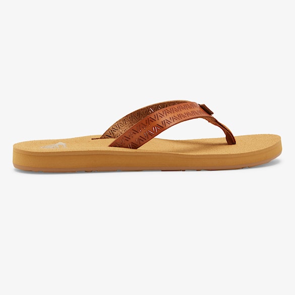 Japonki Roxy Porto Motif tan 2025 - 5